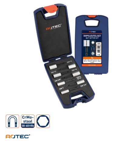 Afbeelding voor Dopsleutelset, magnetisch 819